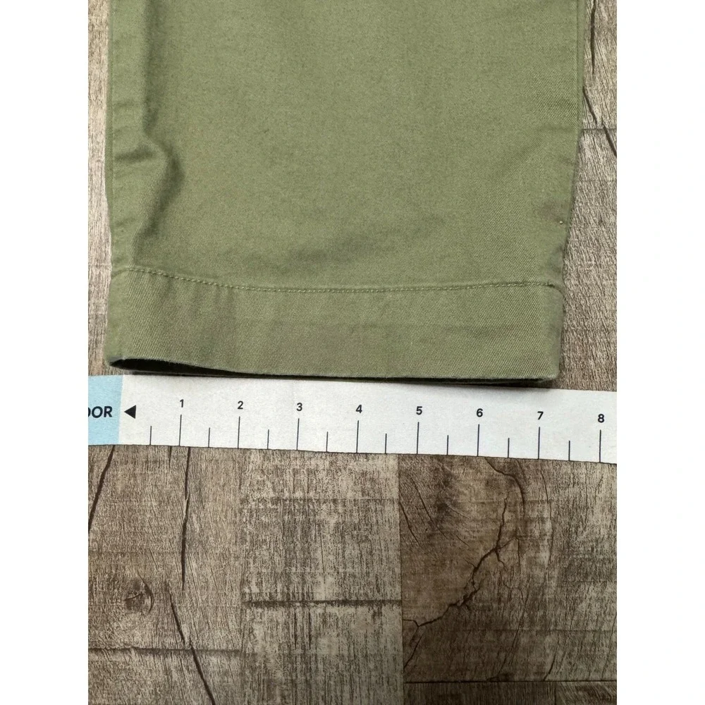Polo Ralph Lauren Mens Stretch Slim Fit Chino Pants Olive Green 38/32 Trousers